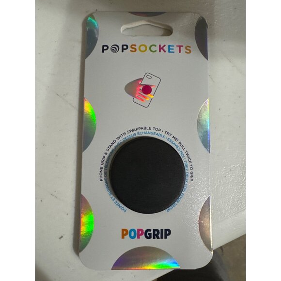 Pop Socket Black Brand New In Package - Picture 1 of 2